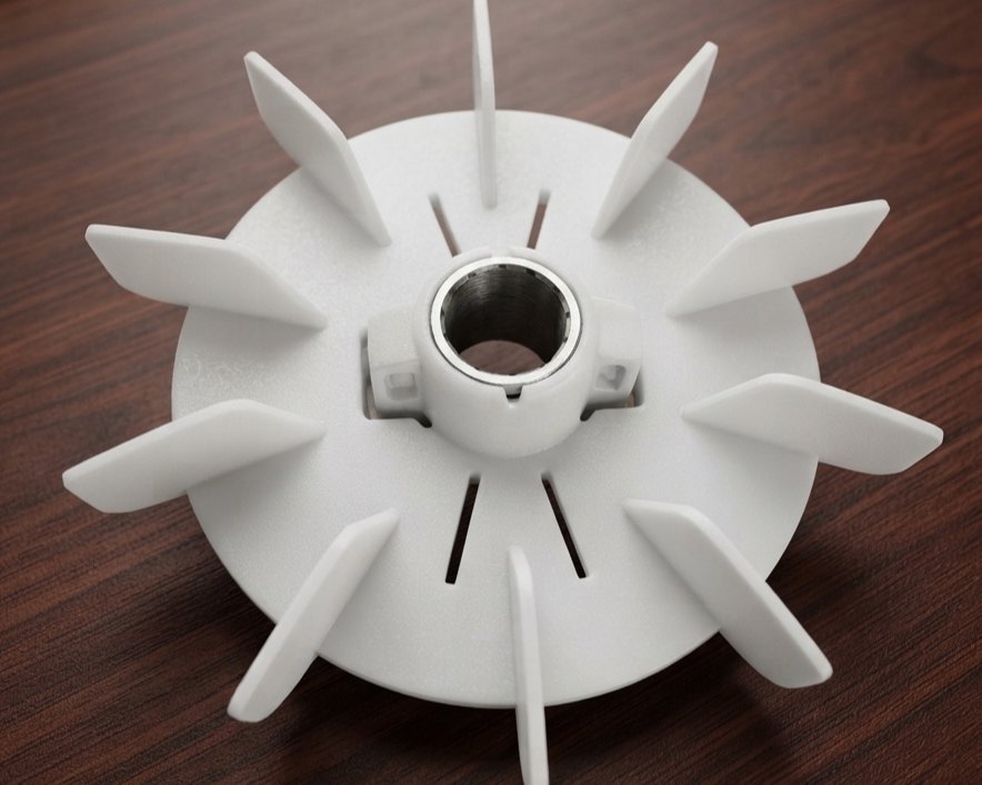 External fan motor 7.5 HP frame 132 dengan baut