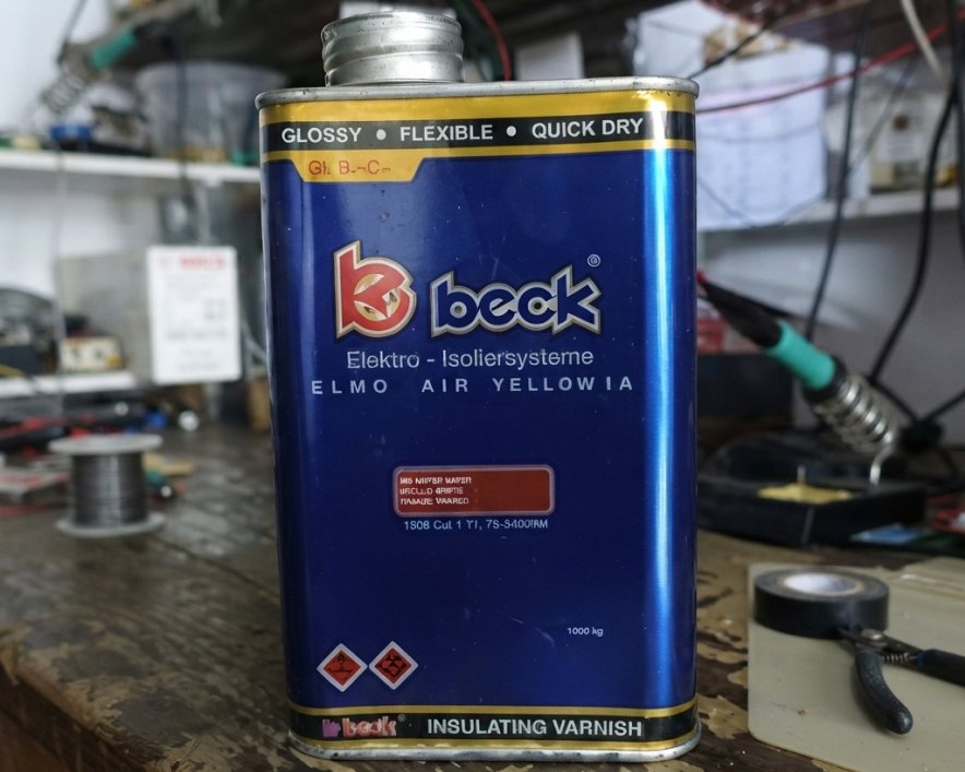 Varnish insulating sirlak Dr Black