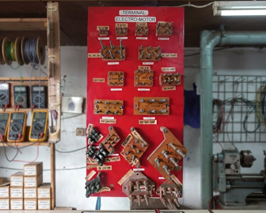 Terminal motor 3 pole frame size 100–132